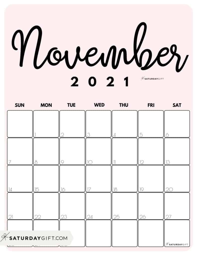 Printable 2021 Calendar By Month In 3 Cute Colors-Free Printable Bill Calendar 2021