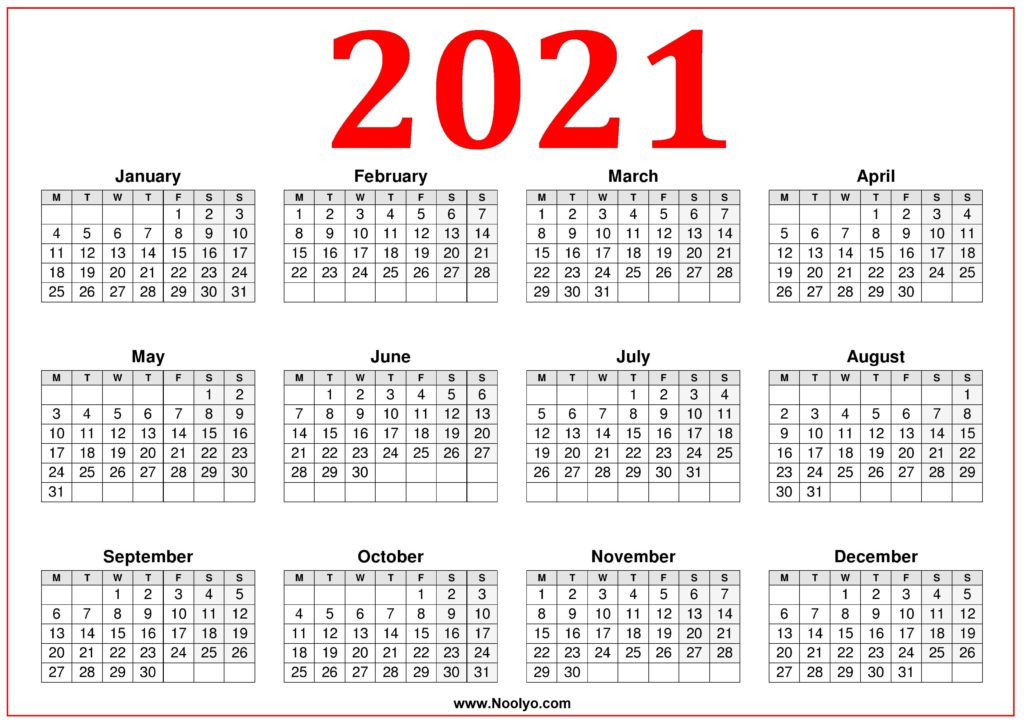 Printable 2021 Calendar Week Starting Friday | 2021 Calendar-C2021 Calender Monday-Friday