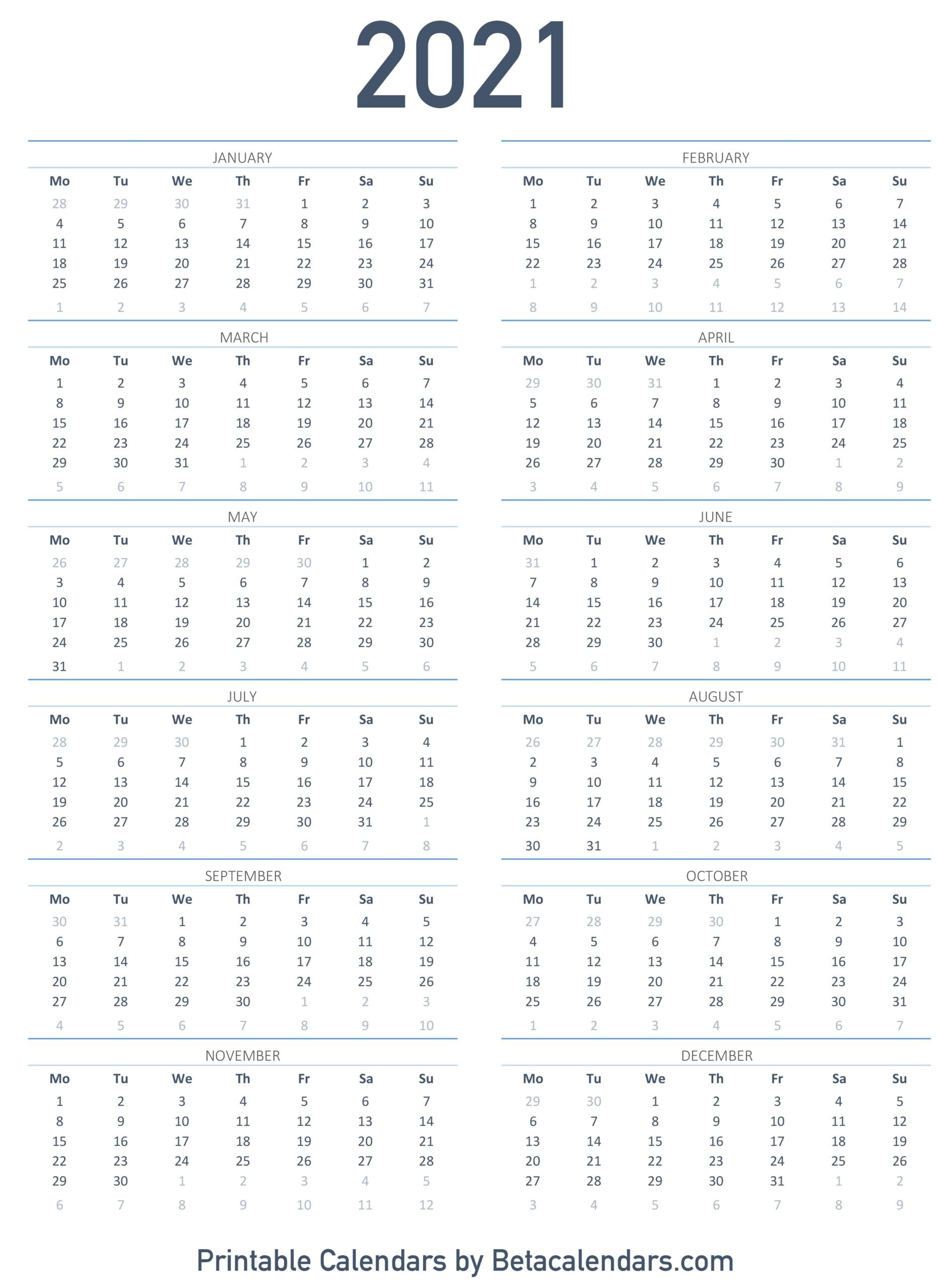 Printable 2021 Monthly Calendar With Pay Periods - Payroll-April 2021 Payroll Calender