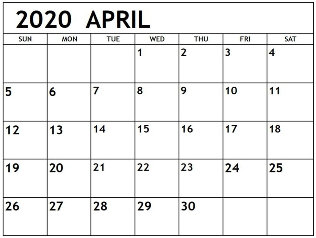 Printable April 2021 Calendar Template - Mycalendarlabs-April 2021 Calendar Printable Free