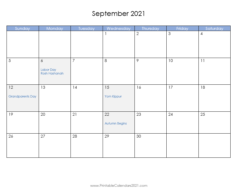 Printable Calendar 2021 September | Calendar Printables-Monthly Calendar Printable 2021 A3