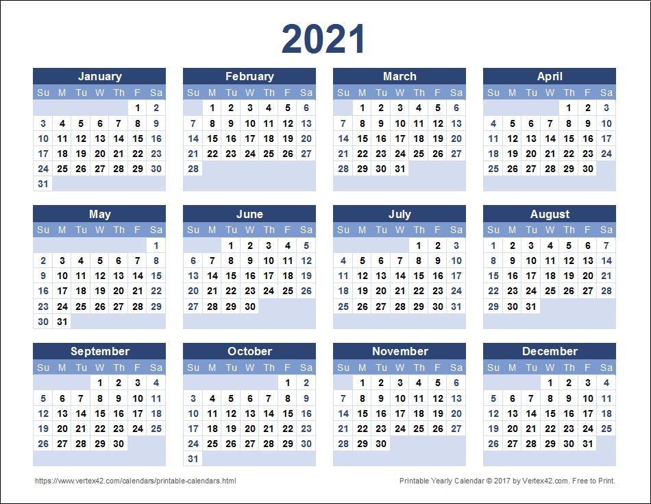 Printable Diary 2021 Free For Scheduling Work | Free-2021 Vacation Schedules