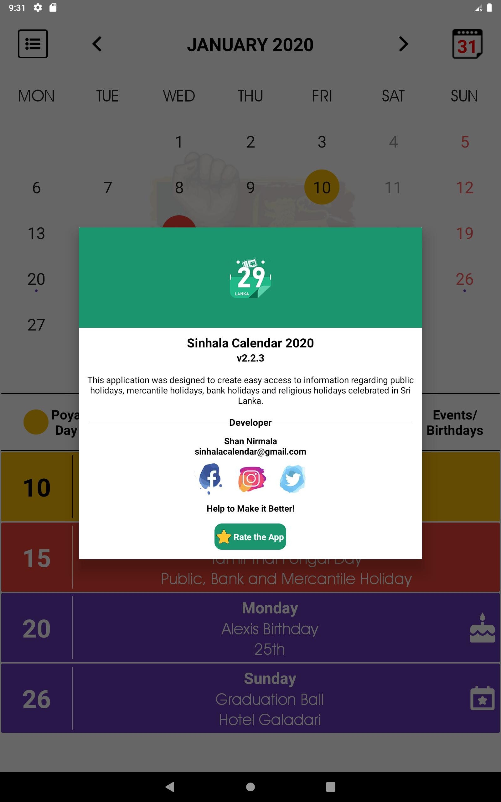 Sri Lanka Calendar 2021 🇱🇰 ¦ Sinhala ¦ Holidays For-Day Calendar In Sri Lanka 2021