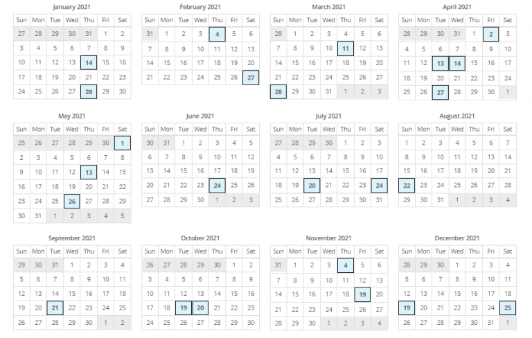 Sri Lanka Calendar 2021 | Weekly Calendar-Calendar 2021 Sri Lanka