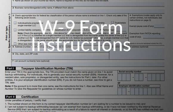 Tax | W-9 Forms 2021 Printable-Blank W 9 For 2021