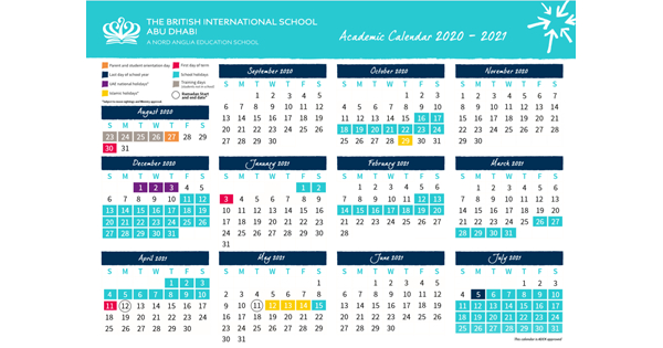 Term Dates | British International School Abu Dhabi | Nord-International School Holidays In Penang 2021