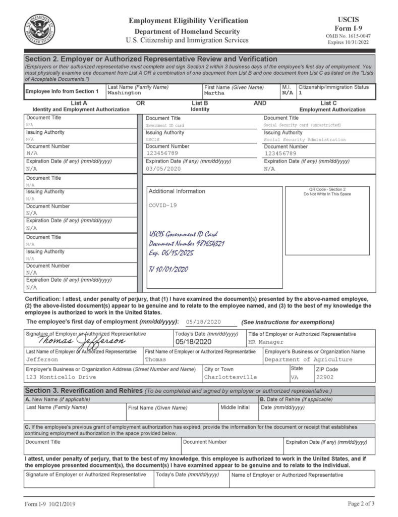 Updated I9 2021 - I9 Form 2021 Printable-Current I-9 Forms 2021 Printable