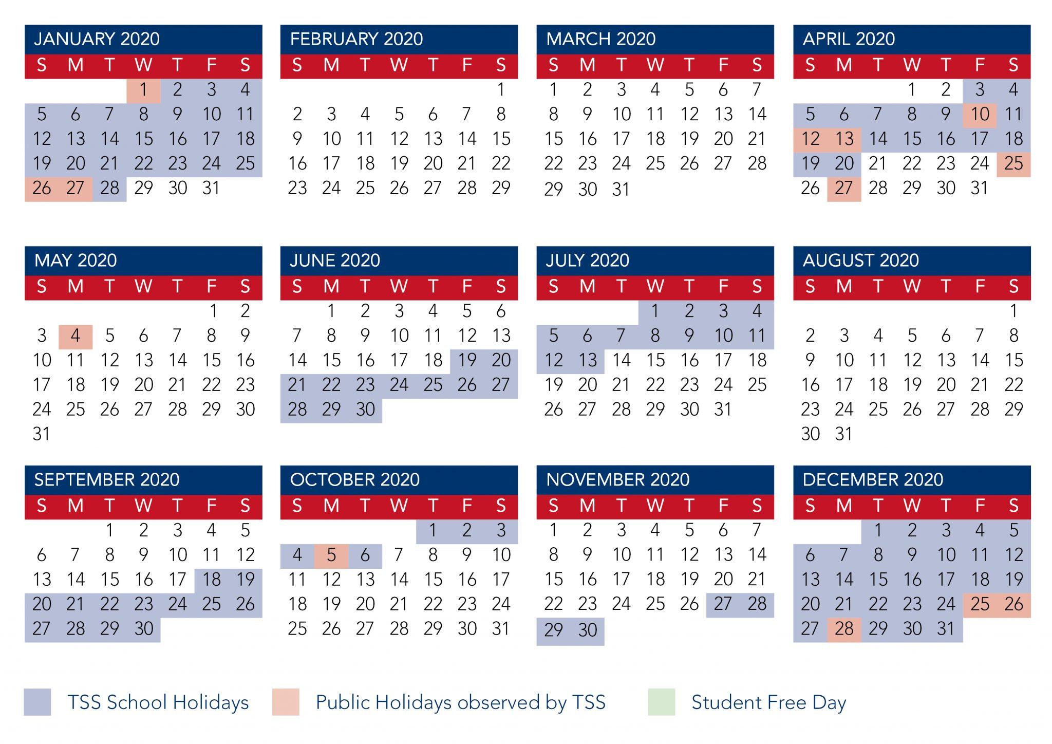 Victorian Calendar 2020 - Calendar Online 2019-2021 Qld Calender