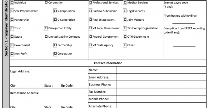 Virginia W9 Form 2021 Blank W9 Form 2021-Blank W-9 Form 2021 Pdf