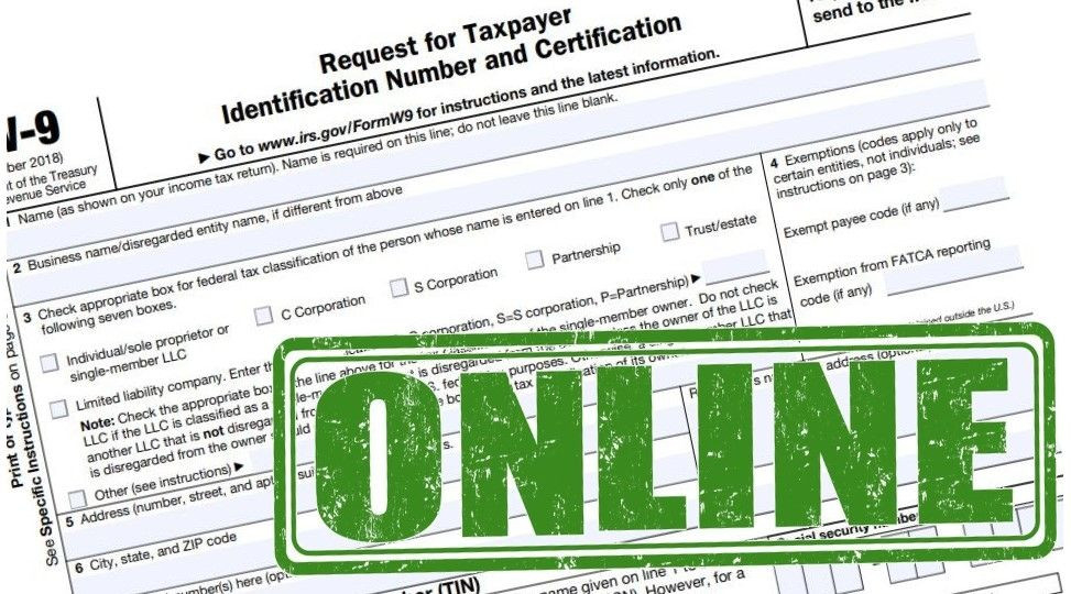 W-9 Form 2021 To Provide Tin-2021 W-9 Form