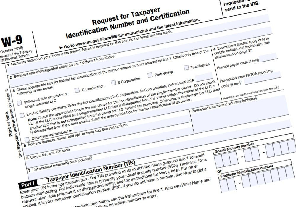 W-9 Form 2021 To Provide Tin-2021 W-9 Form