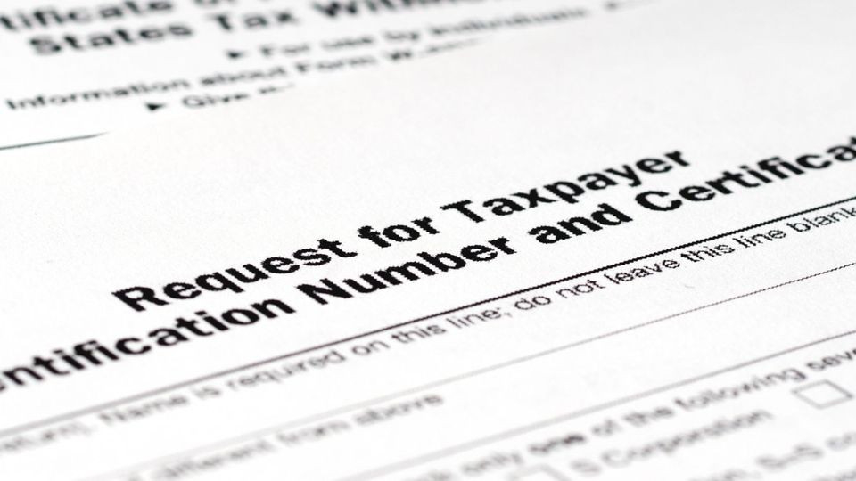 W-9 Form 2021 To Provide Tin-Blank W 9 To Print 2021