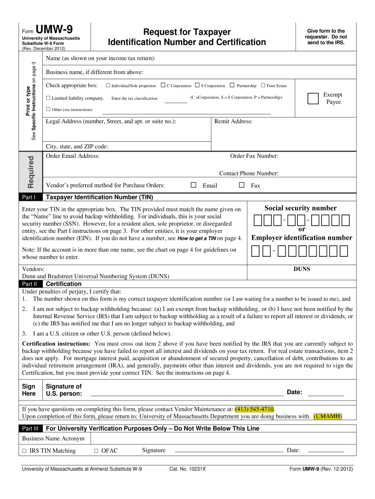W9 2019 - Fill Out And Sign Printable Pdf Template | Signnow-2021 Blank W-9