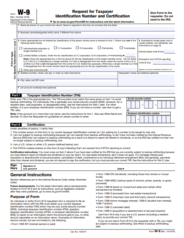 W9 Tax Forms 2021 Printable | Payroll Calendar-New I 9 Forms 2021 Printable