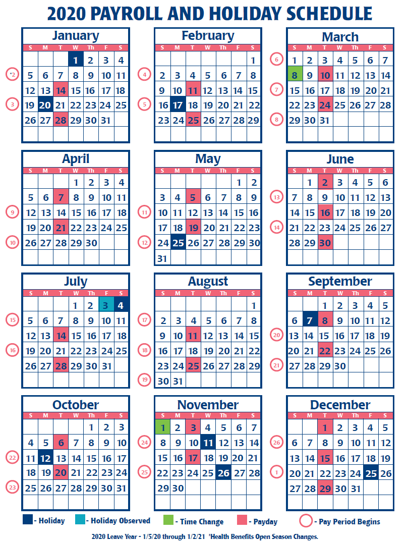 2021 Payroll Calendar Friday Calendar Template Printable