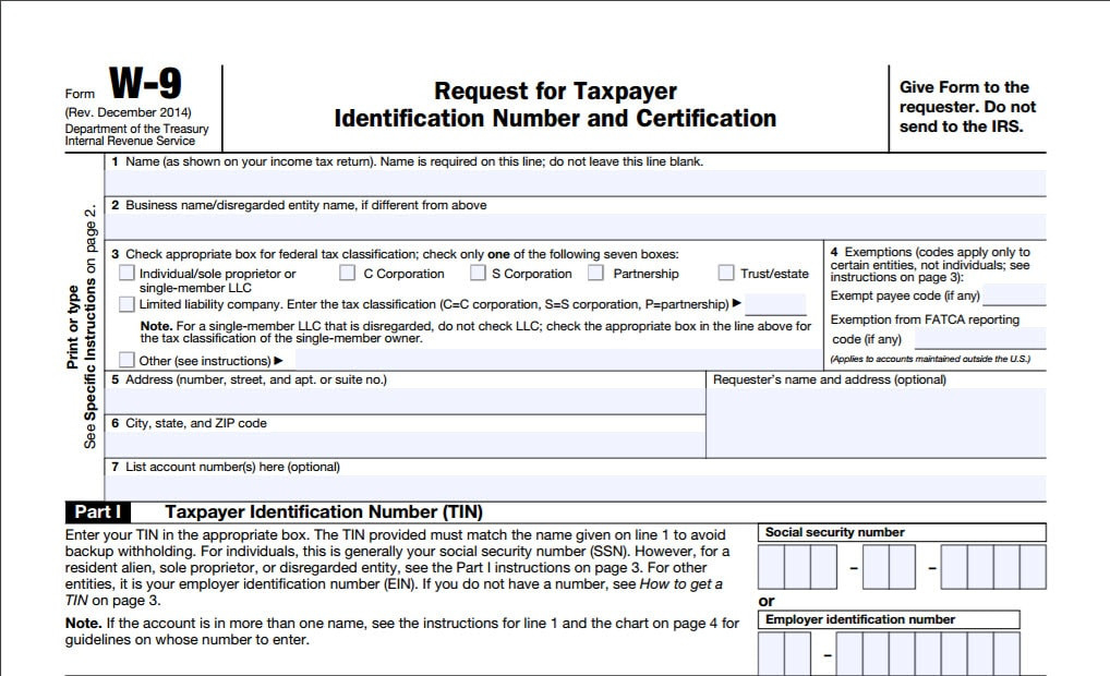 What Is Irs Form W-9? - Turbotax Tax Tips &amp; Videos-Blank W 9 Form Printable 2021 Pdf