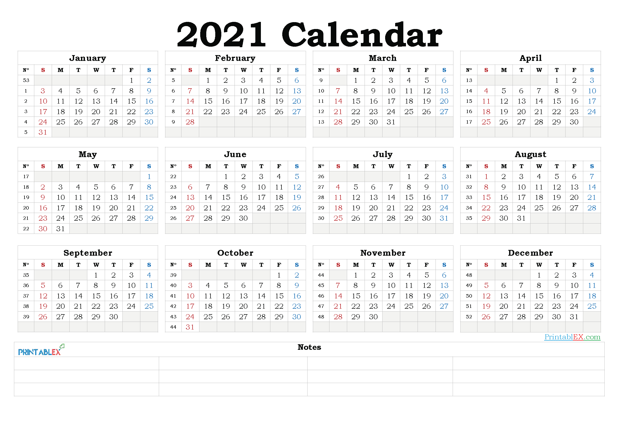 Word Calendar Free Printable Downloadable 2021 Calendar - February 2021 Calendar Fee-2021 Calendar Template Word