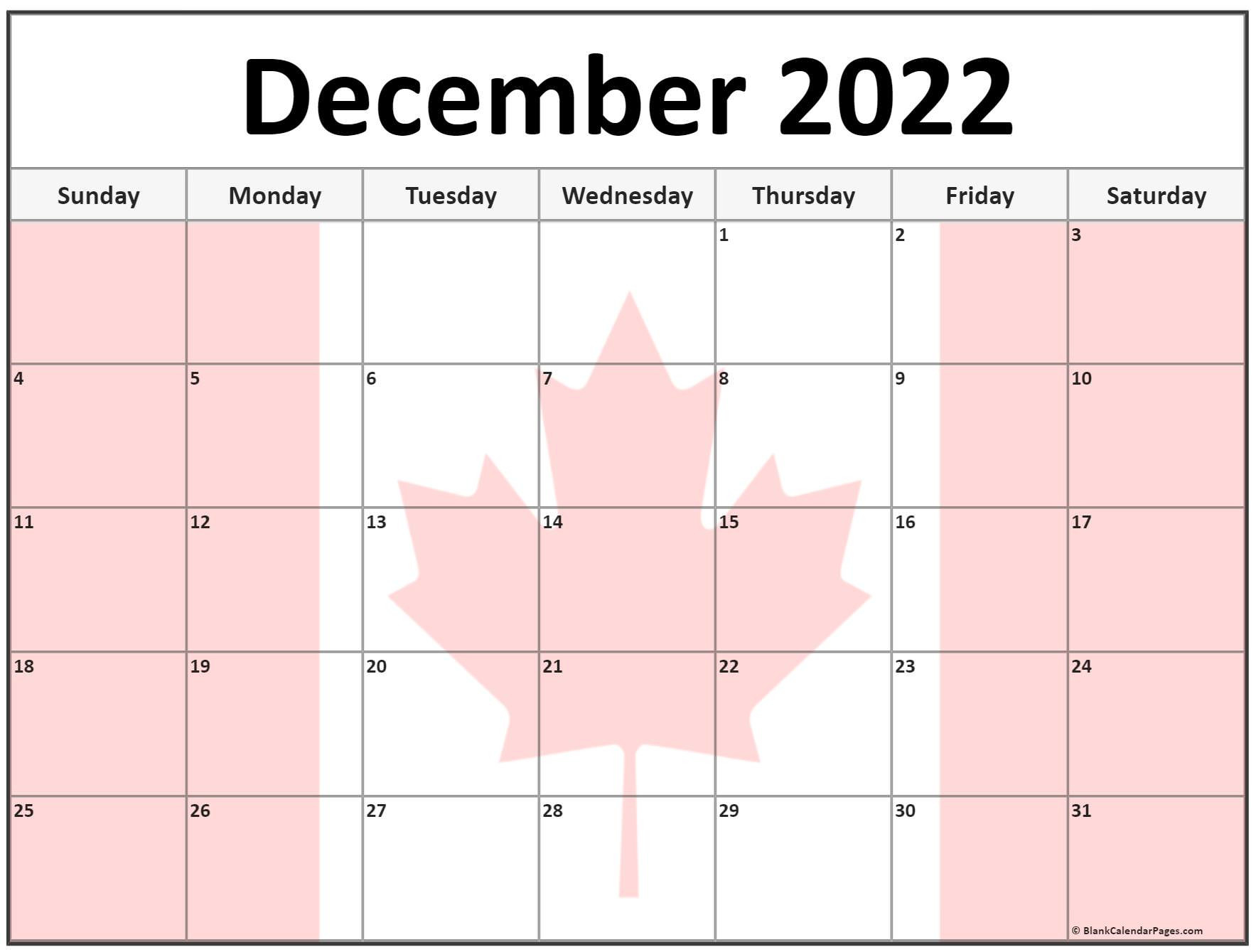 2022 Canadian Calendar Printable | Free Letter Templates-Printable Monthly Calendar 2022 Canada