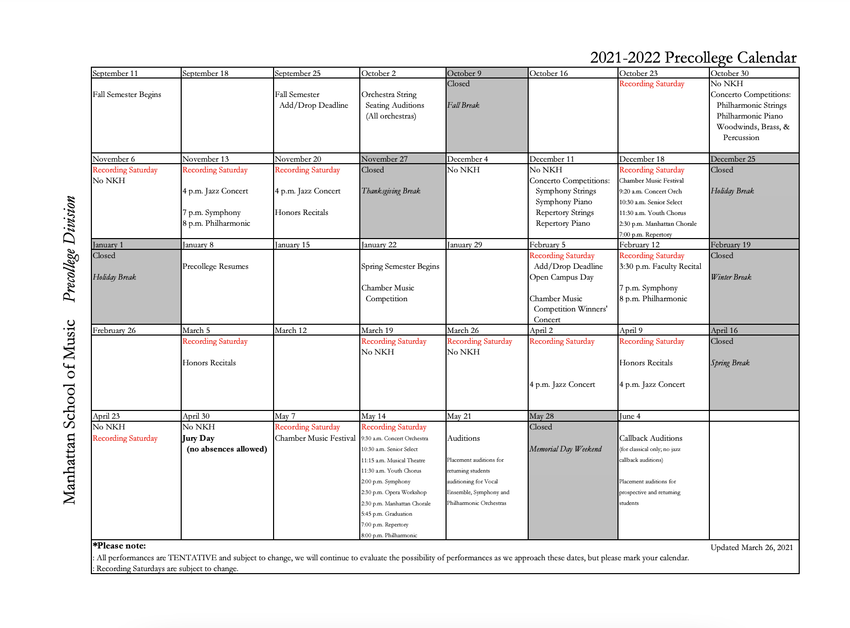 Academic Calendar Manhattan College - Outlook Calendar 2022-Nyc School Calendar 2022 Pdf