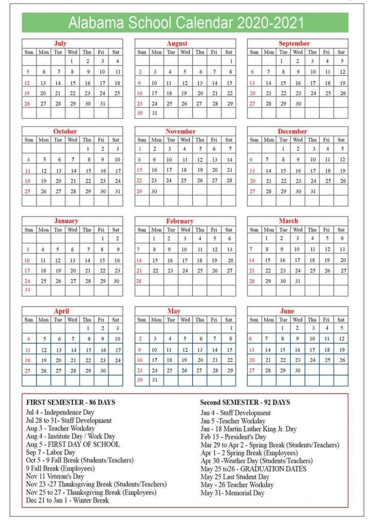 Alabama School Holidays Calendar 2021-22-Nyc School Calendar 2021 To 2022 Pdf