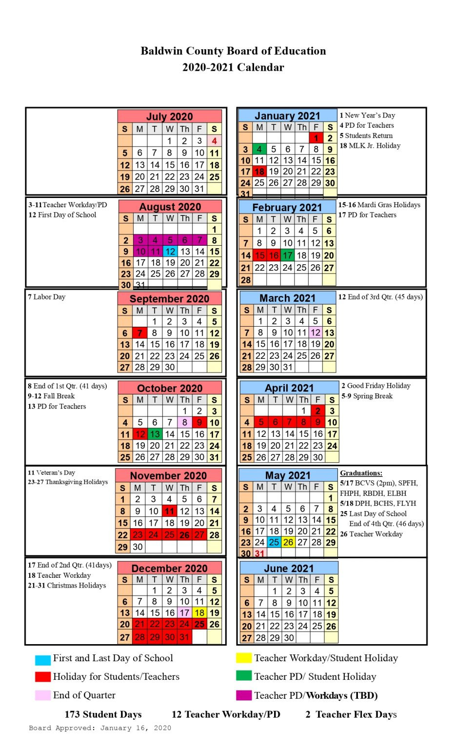 Baldwin County Public School Holidays Archives - Us School Calendar-Martin County School Calendar 2022