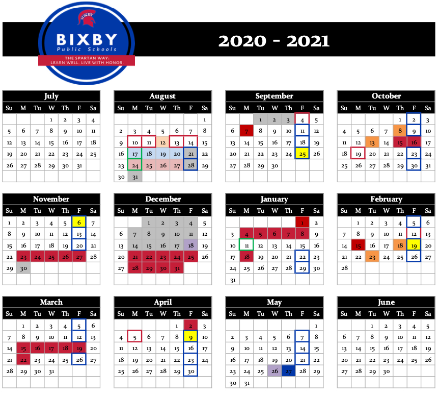 Bartlesville Public Schools 2022-2023 Calendar | November 2022 Calendar-School Calendar 2022 Free State