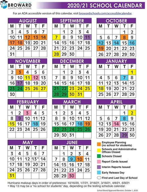 Broward School Calendar 2021 2021 - Über 7 Millionen Englischsprachige-Florida Public School Calendar 2022