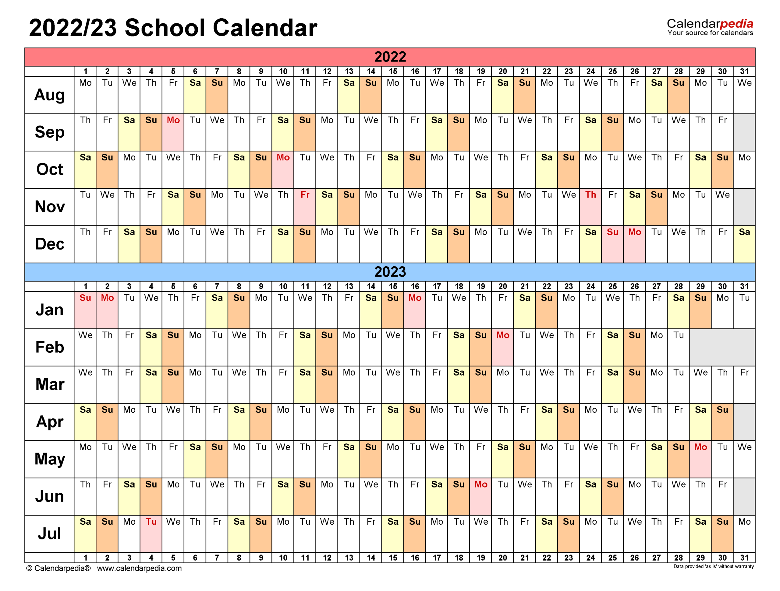 Catoosa County Schools Calendar 2022-2023 | December 2022 Calendar-2022 And 2023 Calendar Printable