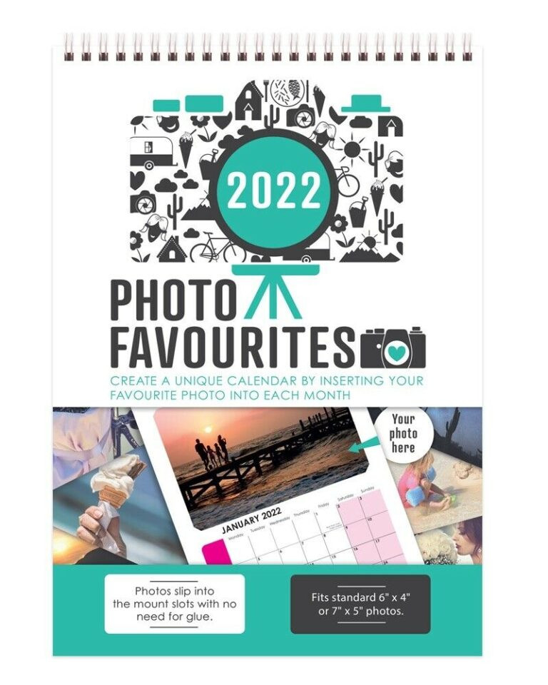 Make Your Own Personalised A4 Photo Calendar 2022-Make Your Own Calendar 2022