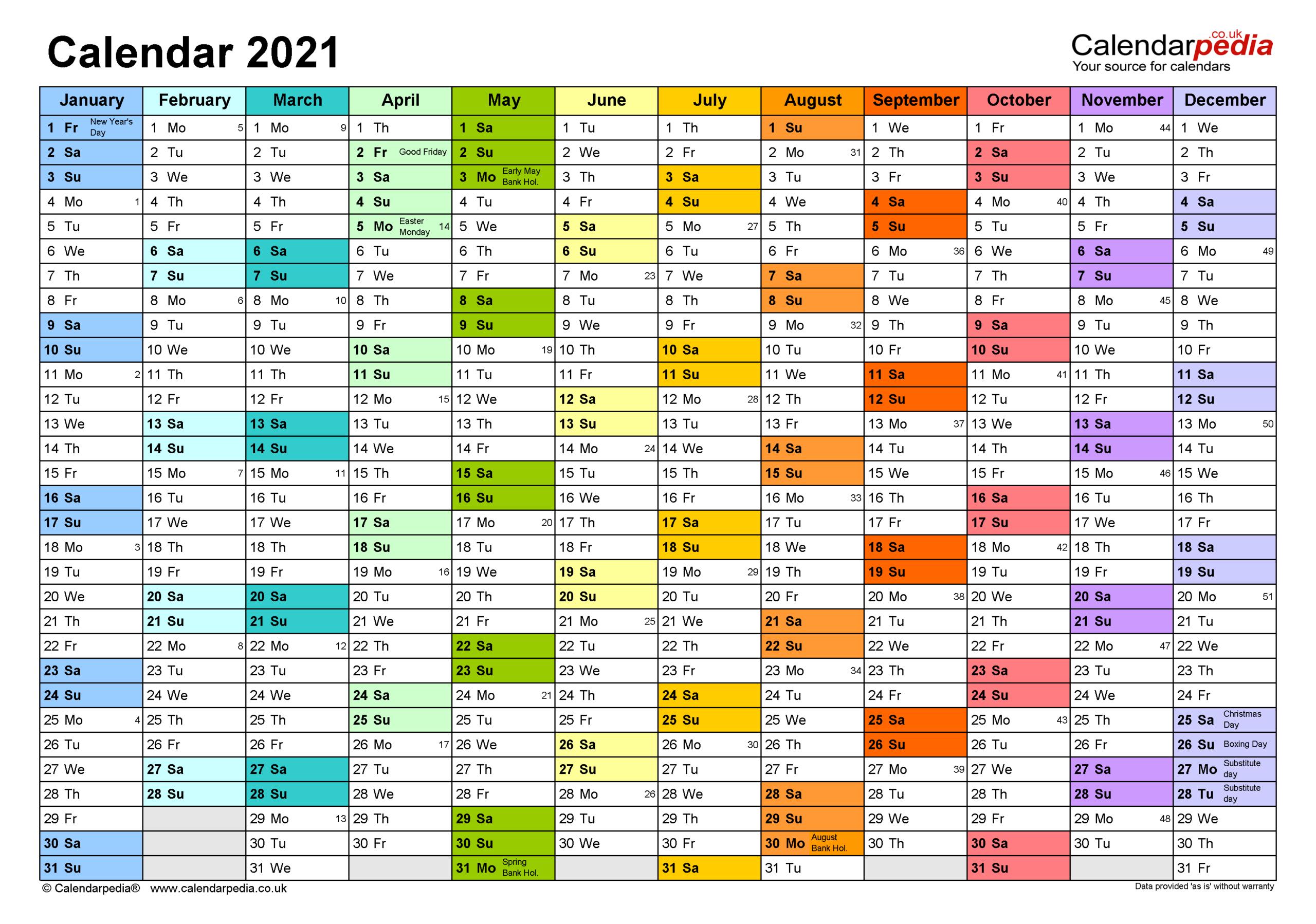 Marketing Calendar 2021 Uk | 2021 Calendar-2021 Calendar 2022 Printable Uk