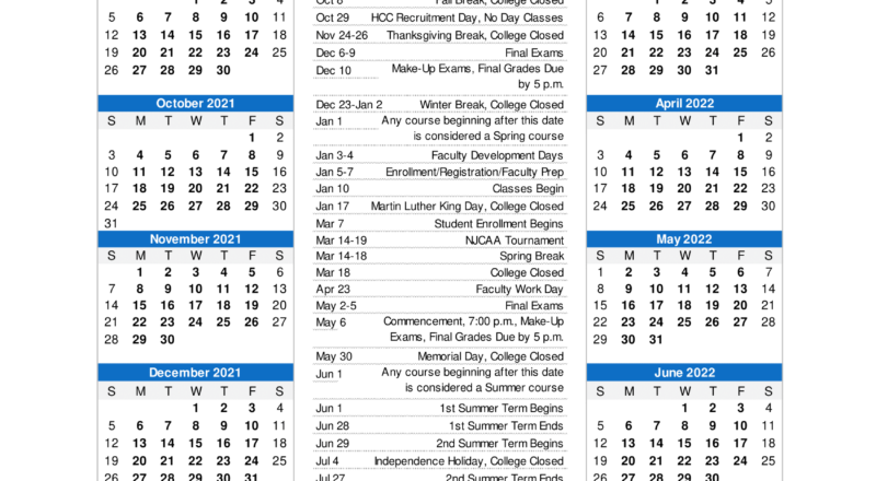 New Hcc Summer 2022 Calendar Ideas - Custom Desk Calendar 2022-Hillsborough County School Calendar 2022