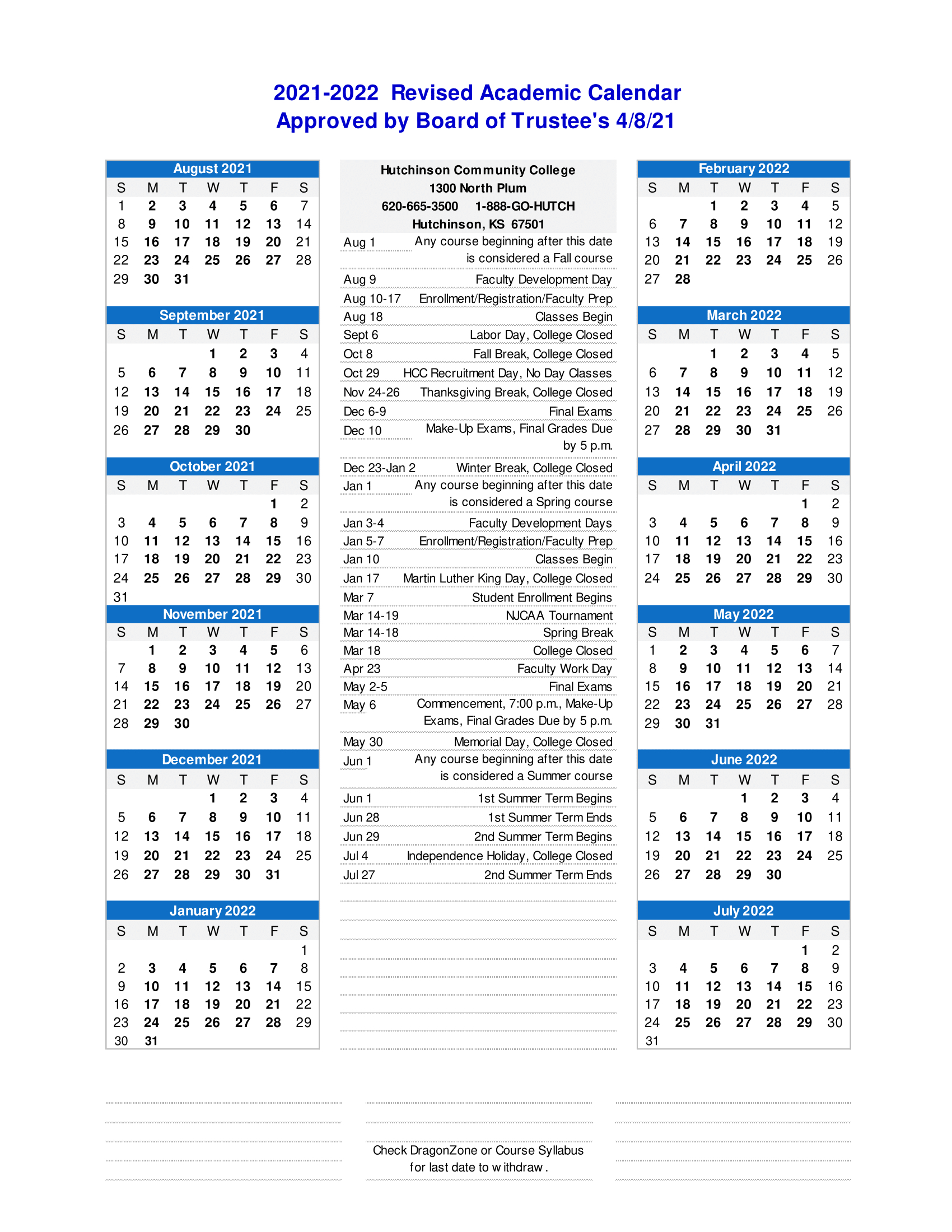 New Hcc Summer 2022 Calendar Ideas - Custom Desk Calendar 2022-Hillsborough County School Calendar 2022