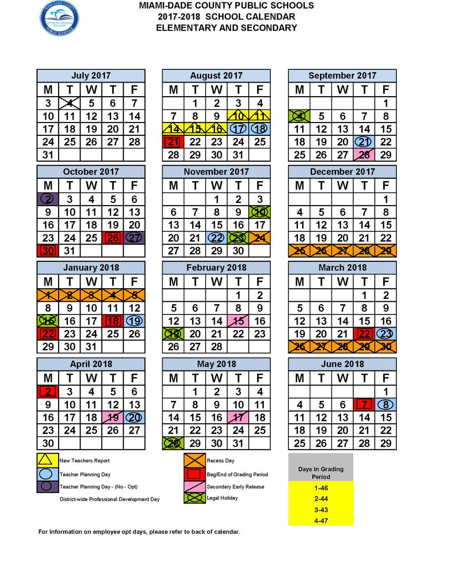October 2022 Calendar: Miami-Florida Public School Calendar 2022