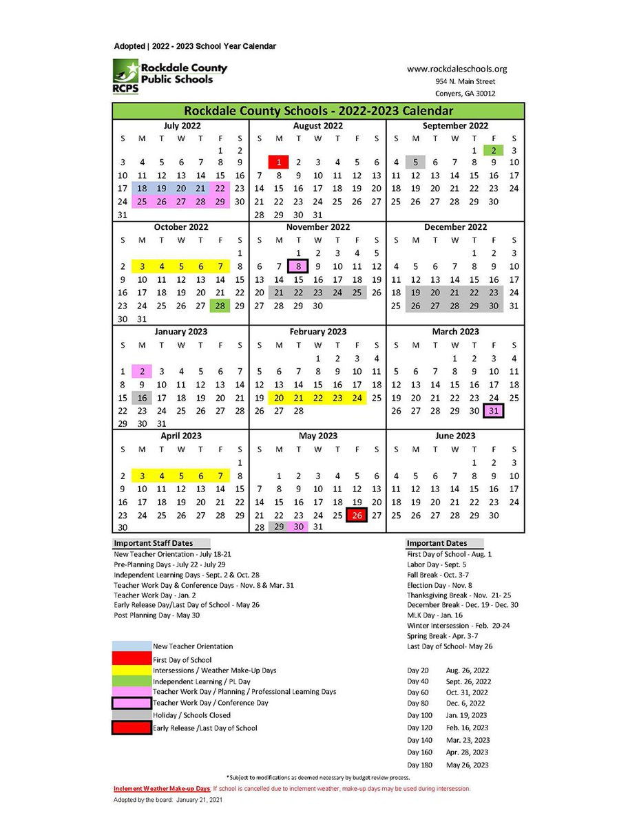 Orange County Calendar 2022-2023 | December 2022 Calendar-Orange County School Calendar 2022-23