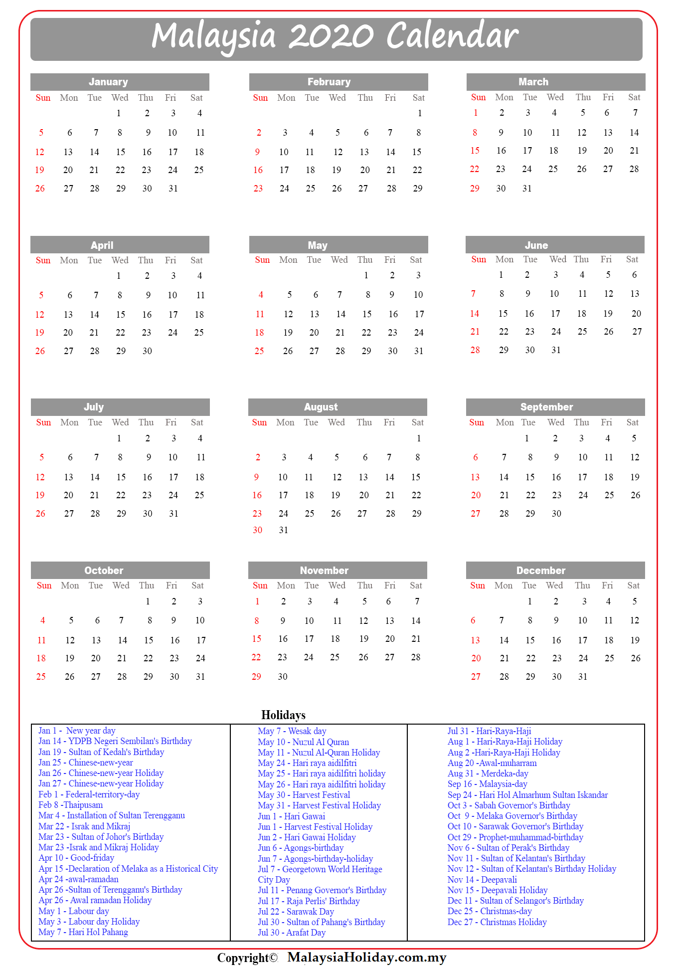 Public Holiday 2020 : Free Australia Public Holidays 2020 Calendar-2022 Calendar South Australia With Public Holidays