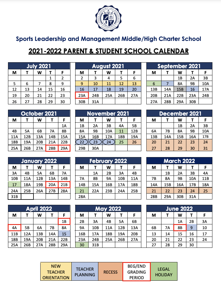 Slam Sports Leadership And Management-Florida Public School Calendar 2022