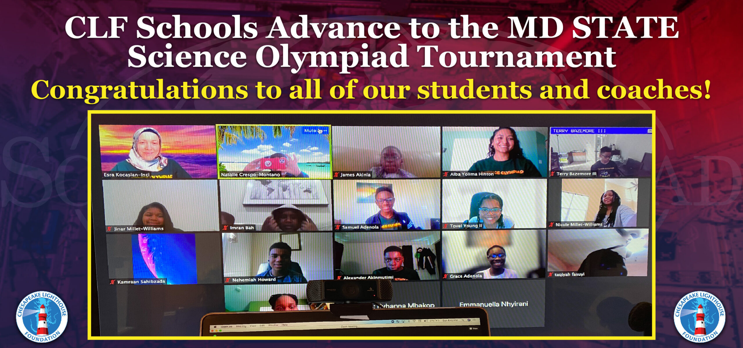 Three Clf Schools Advance To The Md State Science Olympiad Tournament-Anne Arundel School Calendar 2022